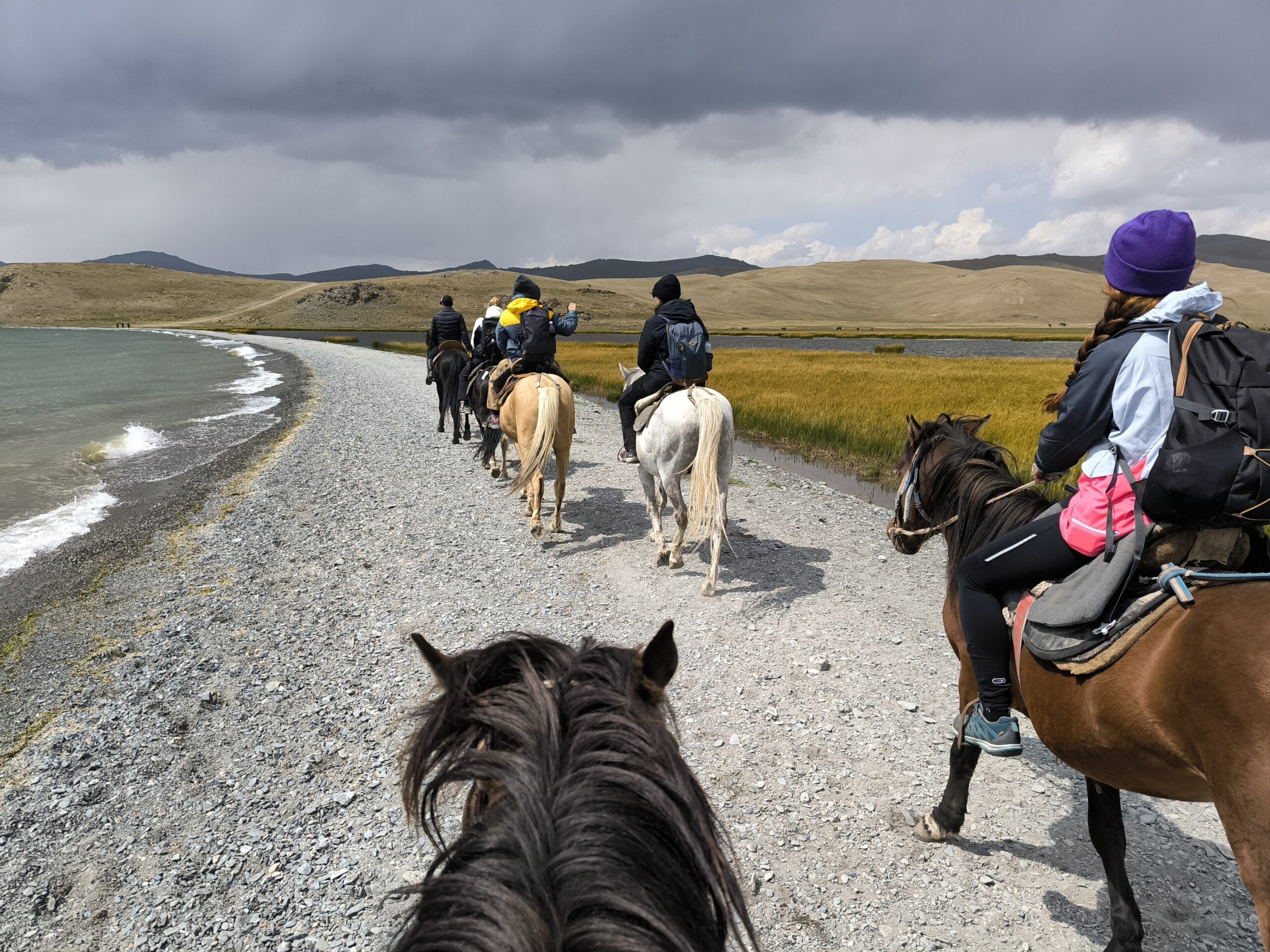 ruta a caballo Kirguistan